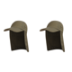 thumbnail image 2 of Sombrero de pescado unisex con visera para el sol, protección solar con cubierta para el cuello de la oreja (verde militar), 2 of 2