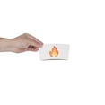 thumbnail image 5 of Restpresso White Paper Fire Emoji Coffee Cup Sleeve - Fits 12 / 16 / 20 oz Cups - 1000 count box, 5 of 10