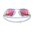 thumbnail image 4 of Speedo Fastskin Hyper Elite Mirrored Goggles, White/Oxid Grey, 4 of 8