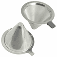 thumbnail image 1 of Reusable Stainless Steel Pour Over Coffee Filter Compatible with Drip Fits Most V60/Chemex Brewers, 1 of 5