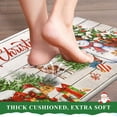 thumbnail image 3 of Christmas Kitchen Rugs Set of 2, Farmhouse Christmas Tree Truck Kitchen Floor Mat, Non Slip Anti Fatigue Kitchen Mats for Floor, Cushioned Kitchen Rug Set Christmas Winter Holiday Decorations, 3 of 6