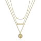 thumbnail image 1 of Joyero con rosa eterna natural Yashi collar de amor en 100 idiomas oro, 1 of 2