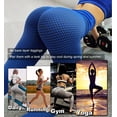 thumbnail image 6 of High&nbsp;Waisted&nbsp;Yoga&nbsp;Pants&nbsp;for&nbsp;Women Stretchy Tummy Control Butt Lifting Booty Ruched Leggings Running Fitness Workout Tights (Blue, X-Large), 6 of 7