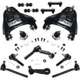 thumbnail image 1 of Detroit Axle - 4WD Front End Kit for Chevy GMC Jimmy S10 Blazer Sonoma Bravada Upper Control Arms w/Ball Joints Sway Bars Tie Rods Adjusting Sleeves Lower Ball Joints Idler Pitman Arm - 14pc Set, 1 of 4