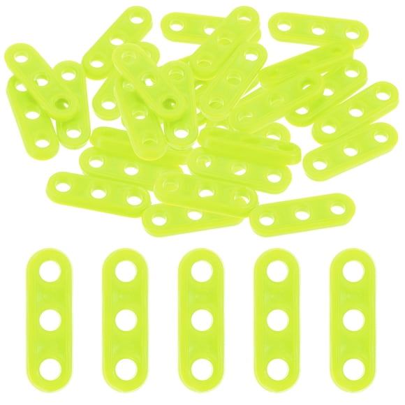 Ajustadores de Cuerda de Plástico Uxcell [30PCS] - Tensores de Cuerda para Tiendas de Camping [Verde Fluorescente]