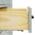 thumbnail image 6 of Ariel Hepburn 72 In. Double Oval Sink Bathroom Vanity With Carrara White Quartz Countertop 1.5 Edge In Grey, 6 of 10