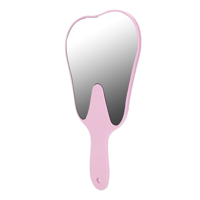 Espejo lindo, espejo en forma de diente Espejo lindo en forma de diente Espejo dental Máxima confiabilidad