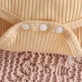 thumbnail image 6 of Xyant Baby Girl Clothes Fall Winter Outfit Long Sleeve Ruffle Romper Plaid Skirt Bow Headband 3 Pcs Set 0-18 Months, 6 of 9