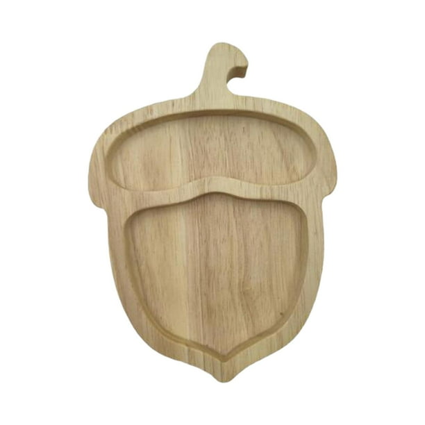 Bandeja de madera para aperitivos, expositor de mesa para aperitivos. piña