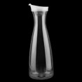 thumbnail image 3 of Bouteille d'eau transparente en acrylique de 1600 ml avec couvercle pour jus et jus glacés, idéale pour un usage domestique ou dans un bar, 3 of 4