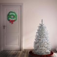 thumbnail image 2 of National Tree Company Kingswood Fir 4.5 Foot Artificial Pre-Lit Tree, White, 2 of 5