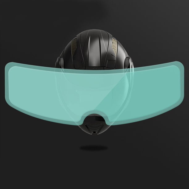 High Definition Nursing Protection Motorcycle Helmet Optional Clear Rainproof Film Anti Rain Clear Anti-Fog Patch Screen7 X 23.5cm Anti-Fog He Qiyong unisex