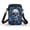 Skull and Rose Design, variant on HELLHERO Ferris Wheel Pattern Crossbody Bag Trendy, Leakproof for Outdoor Travel Daily Use, Daily Use