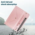 thumbnail image 6 of Case for Samsung Galaxy Tab S9 Ultra/S8 Ultra 14.6",Decase Premium Tri-Fold Protection Stand Wallet Tablet Shell Handbag With Crossbody Strap,for 14.6" Samsung Tab SM-X910/X916/X900/X906 - Rosegold, 6 of 6