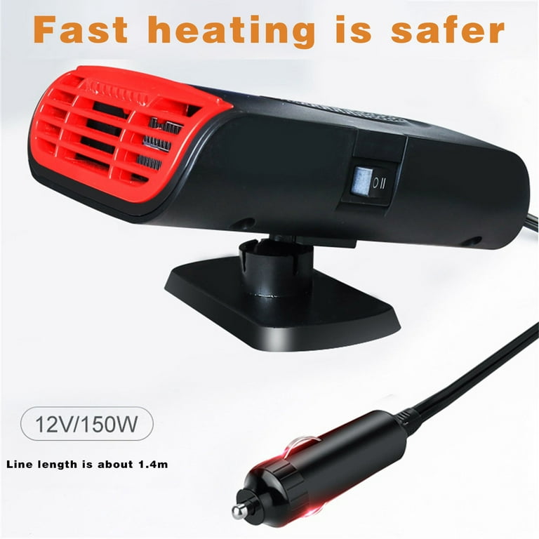 Paddsun 12V Car Heater Defogger Cup Shape Auto Warm Air Blower