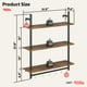 thumbnail image 2 of Estantes de Pared Flotantes para Cocina, Rústicos de Madera con Soporte Fuerte Pinmoco 8B-RST, 2 of 9