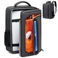 thumbnail image 1 of Mochila de viaje para PS5, funda protectora para portátil de 17,3", mandos, discos de juegos y más accesorios de juego, estuche de transporte para consola con múltiples bolsillos, 1 of 7