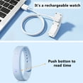 thumbnail image 5 of Kids Fitness Watch with Step Counter, Stopwatch, Calorie & Distance Tracking, Alarm Clock, Soft Silicone Strap, Waterproof watch for kids, 5 of 7