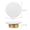 thumbnail image 2 of ULTNICE Ceiling Sprinkler Cover Plate Copper 1Pcs 3.34X3.34X1.06In, 2 of 8