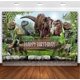 thumbnail image 2 of Dinosaur Happy Birthday Backdrop 7x5ft Kids Boys Roar Jurassic Jungle Wild Dino Photography Background for Cake Table Decoration Photo Party Supplies, 2 of 5