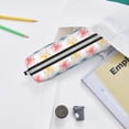 thumbnail image 6 of Yiaed Bright Colorful Fireworks Print Leather Pencil Case - Leather Pen Pencil Holder - Elegant & Practical Pencil Pouch for Work & Office, 6 of 7