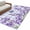 Lavender, variant on Purple Flowers Area Rugs 2.7'x5', Washable Small Throw Rugs for Kitchen Bedroom, Butterfly Spring Floral Wooden Farmhouse Indoor Outdoor Rug Non-Slip Low Pile Carpet Runner Reversible Floor Mats