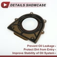 thumbnail image 4 of Unique Bargains 1 Pc Engine Crankshaft Oil Seal with Flange for FORD ESCAPE for MUSTANG FOCUS for MAZDA Rear Main Seal No.1S7Z-6K301-BA, 4 of 7