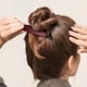 thumbnail image 4 of 4 pinzas francesas para el pelo para mujer, pasadores ovalados antideslizantes, pinzas planas para peinar el cabello, accesorios para todo tipo de cabello, 4 of 7