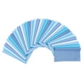 thumbnail image 1 of Uxcell 35Pcs 4" x 4" Solid Color Cotton Fabric Bundles Precut Fabric Square, Blue, 1 of 6