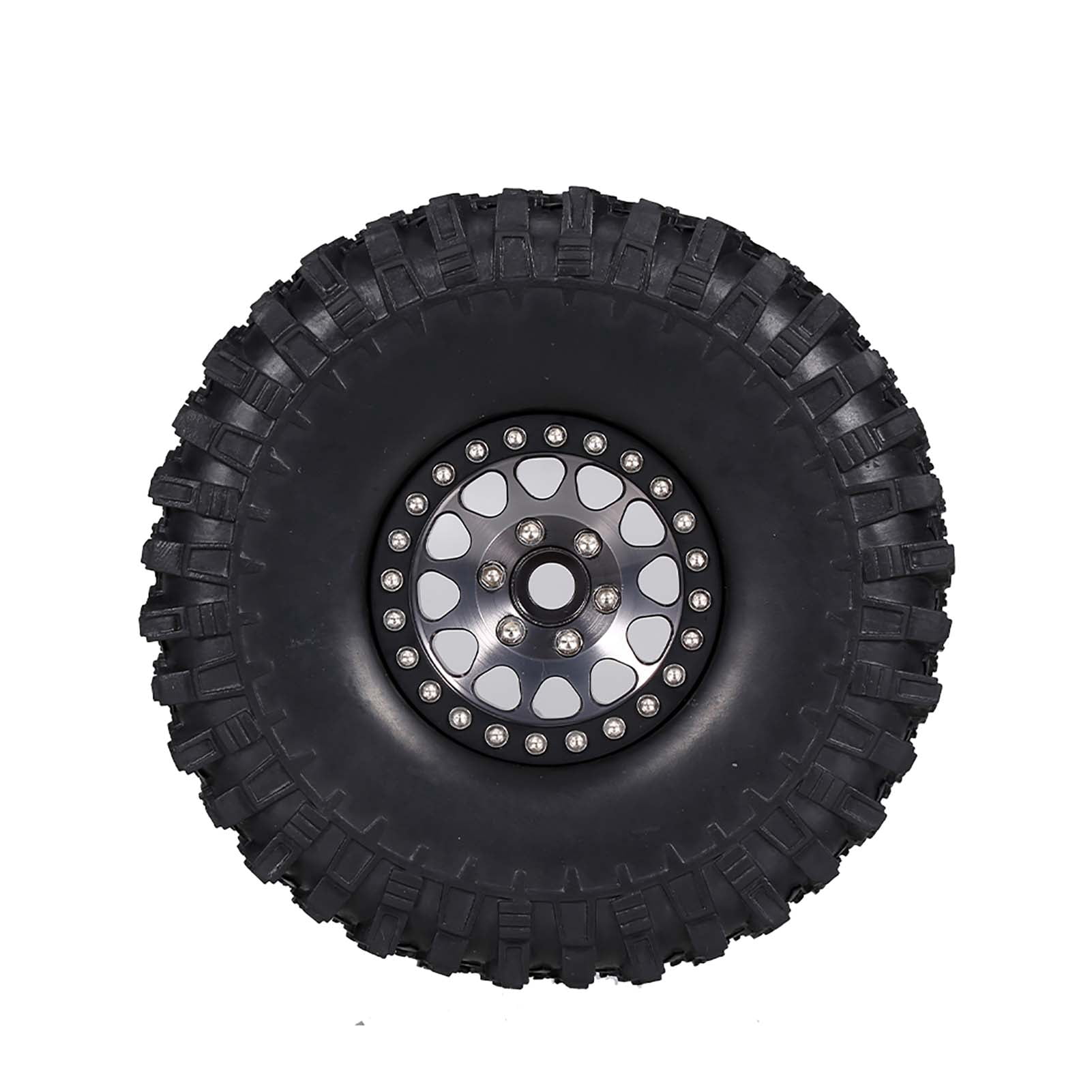 4 Pcs Pneu de Course RC, Pneu en Caoutchouc de Roue de Camion RC 1/10 pour Voiture Buggy de Course ZD (Noir 4 Pcs Pneu de Course RC, Pneu en Caoutchouc de Roue de Camion RC 1/10 pour Voiture Buggy de Course ZD (Noir