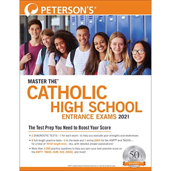 Pre-Owned Master the Catholic High School Entrance Exams 2021 (Paperback) 0768944015 9780768944013