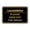 Black Gold, variant on Signs ByLITA Classic Framed Please Keep Off the Grass Sign (Brushed Gold) - Small