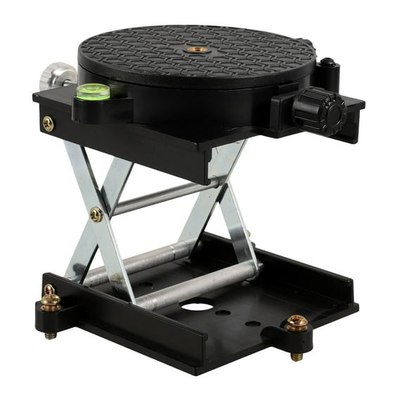 Worgeous Adjustable Height Lift Stand Aluminum Alloy Lifting Rack for Leveling Machine