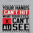 thumbnail image 3 of Muhammad Ali - Boxing Legend - Your Hands Can't Hit - Juniors Ideal Flowy Muscle T-Shirt, 3 of 5