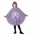 thumbnail image 3 of Zylarhe Kids Halloween Dancewear Jumpsuit for Stage Performances Party Events Playful Home Outfit Purple 6-7 Years, 3 of 8