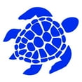 thumbnail image 1 of Sea Turtle Vinyl Transfer Decal Sticker for Laptop/Car/Truck/Window/Bumper (Matte Blue, 10in [3-Pack]), 1 of 4