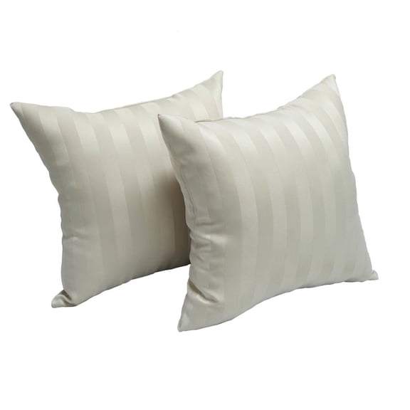 17-inch Jacquard Throw Pillows with Inserts (Set of 2) 9910-S2-ID-027