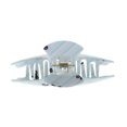 thumbnail image 3 of Unique Bargains 1 Pc Claw Clip Hanger Style Hair Clip Blue White, 3 of 5