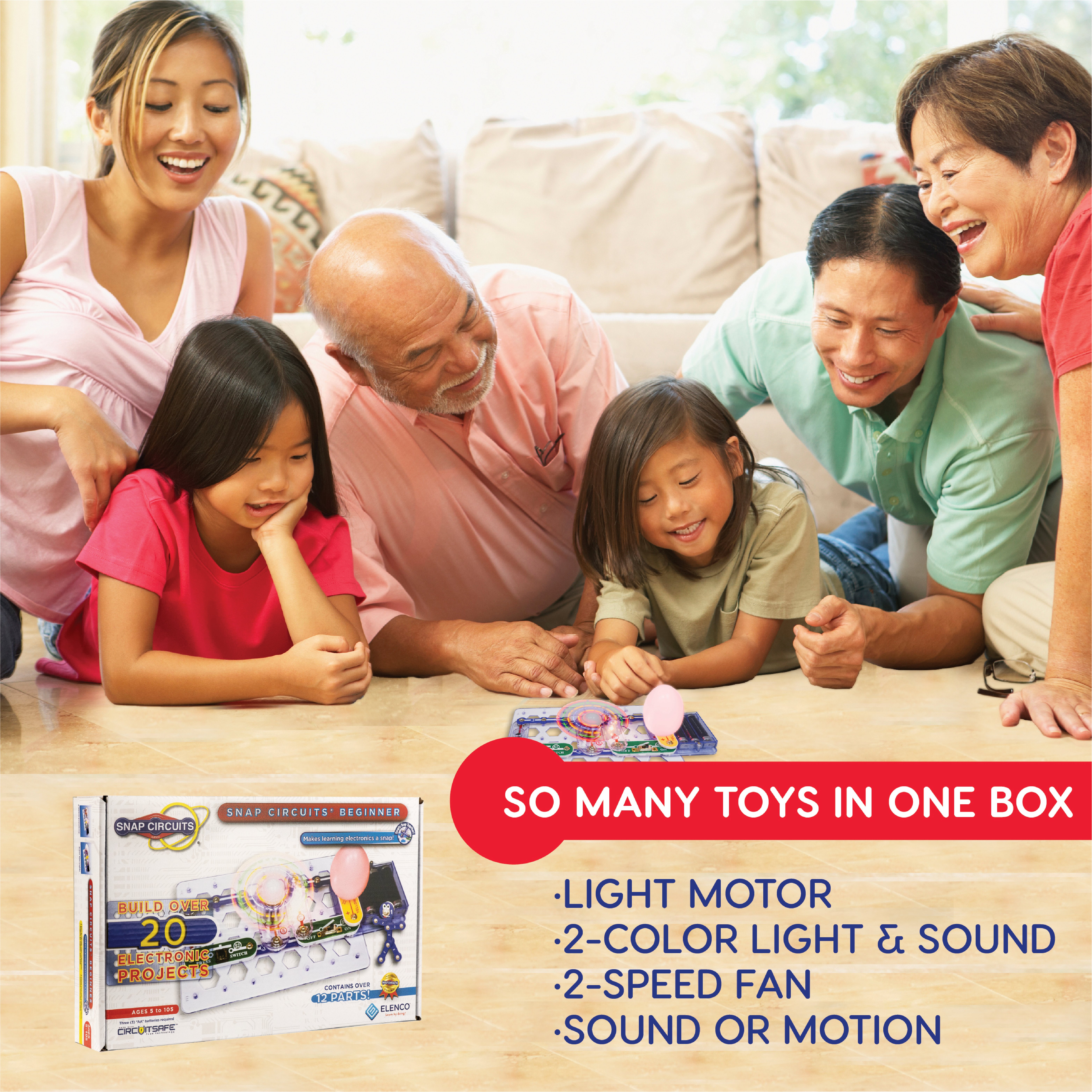 Snap Circuits Beginner Electronics Science Kit photo 3
