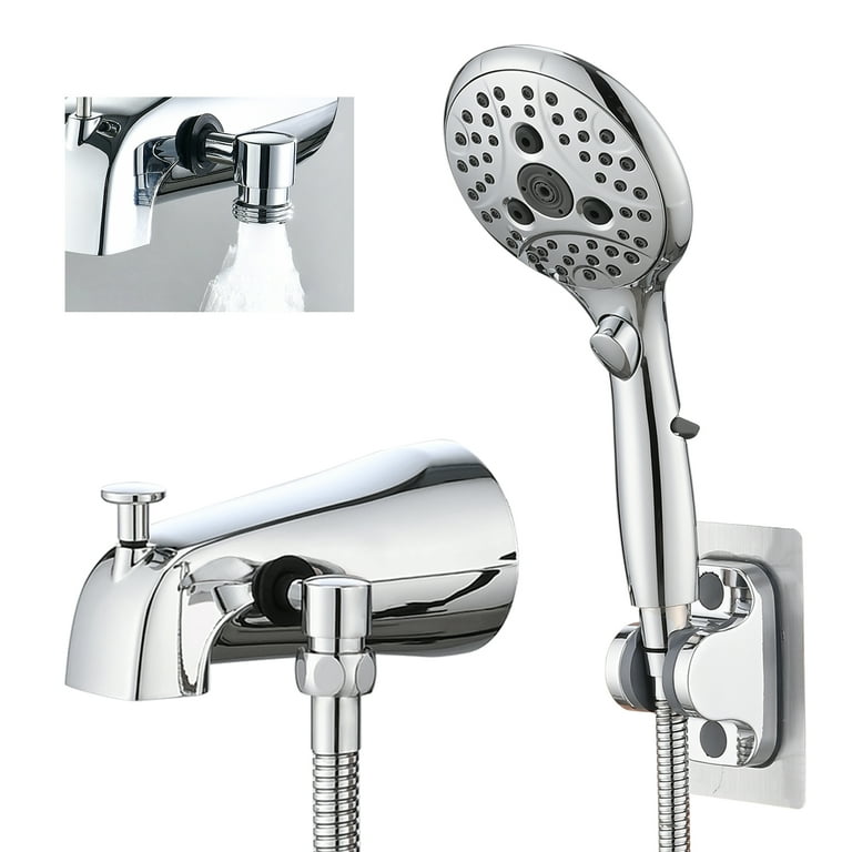 PROOX All Metal Tub Spout with Diverter Chrome, Diverter Tub