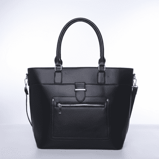 Alexis Bendel Vegan Leather Shopper Tote Handbag - Walmart.com