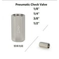 thumbnail image 4 of Pneumatic Check Valve Accessories Brass Brand New For Air\\ Water \\Oil \\Gas, 4 of 10