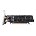 thumbnail image 4 of Tarjeta de expansión de matriz 4x32Gbps PCB NVMEx4 SSD 4 puertos PCIE X16 a tarjeta de expansión M2 M KEY para oficina ANGGREK Otros, 4 of 8
