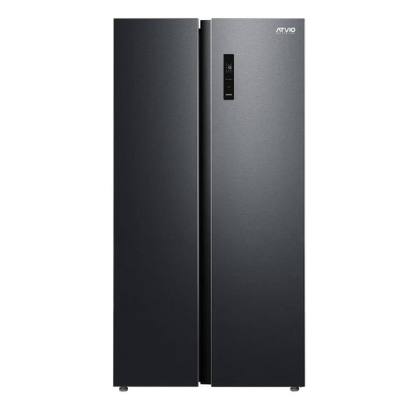 Refrigerador Atvio 19.6 Pies SBS AT-19SBSBWS Negro