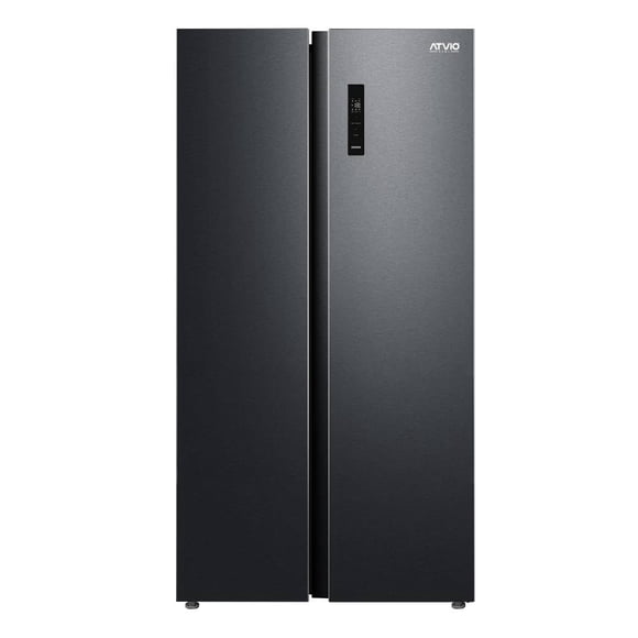 Refrigerador Atvio 19.6 Pies SBS AT-19SBSBWS Negro