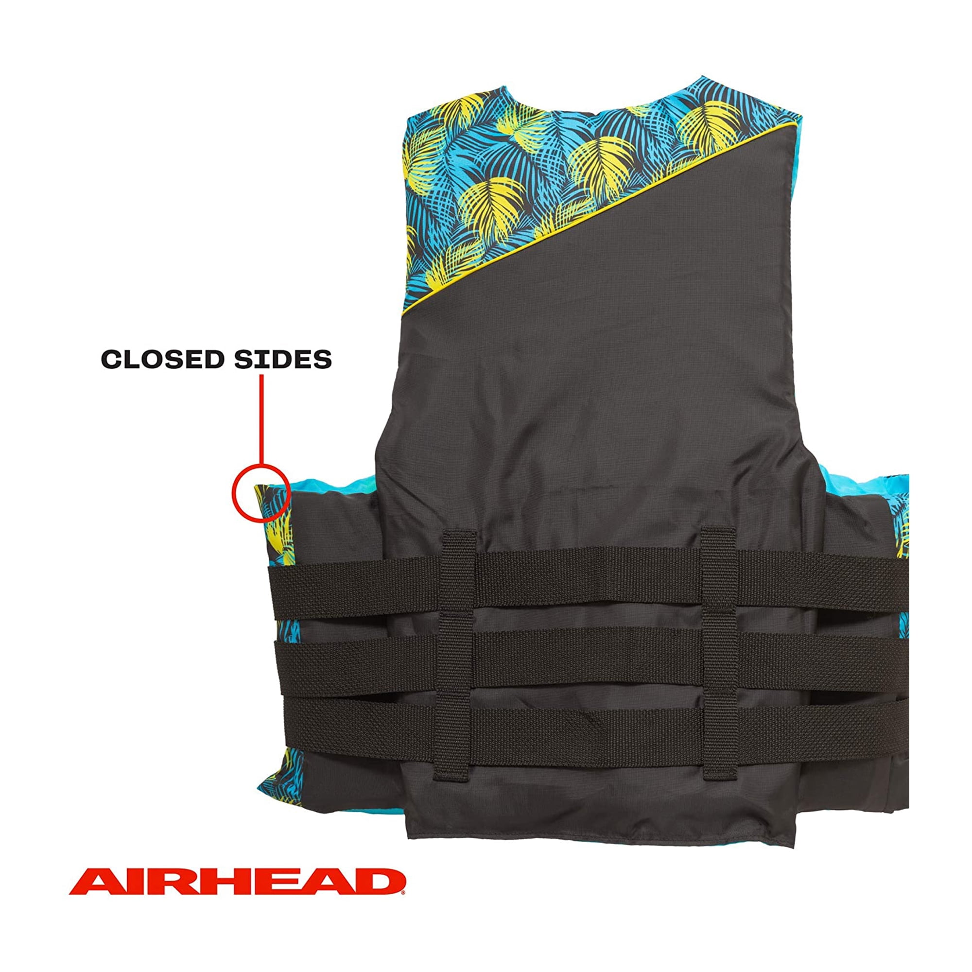 Kwik Tek Airhead Tropic Type III Family Adult Life Vest Jacket, 2XL/3XL