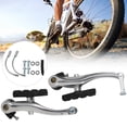 thumbnail image 1 of 1 Pair Universal, Mountain Bike V Brakes Clamp Bicycle Brake Set With Pads, 1 of 8