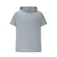 thumbnail image 3 of Tops para hombre, blusas y camisas de cuello redondo y manga corta para hombre, túnica holgada de manga corta con capucha para hombre, blusa con capucha de verano, ropa de secado rápido y camisetas de, 3 of 5