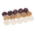 thumbnail image 6 of 60Pcs Wicker Rattan Balls Natural Decorative Vase Filler, House Ornament, Christmas Tree Garden Wedding Table Decoration,Craft DIY, Parrot, Bird Toys Balls., 6 of 8