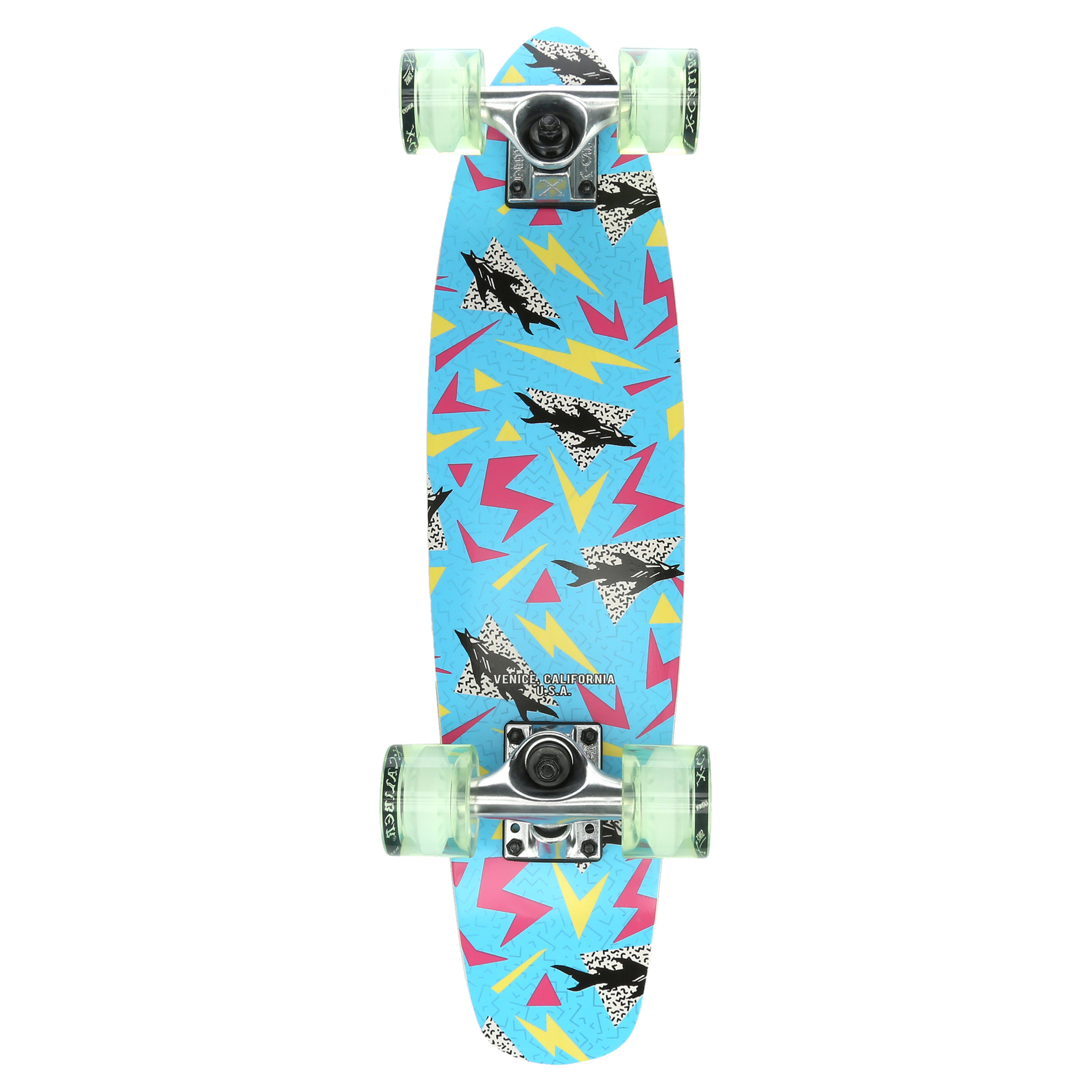 Maui and Sons 25" Micro Kicktail Skateboard in Blender